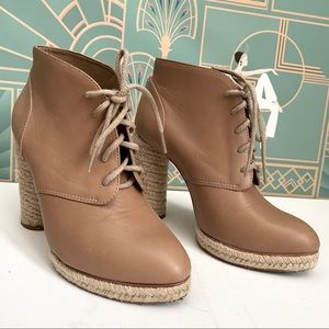 LOEFFLER RANDALL Nadia Espadrille Platform Bootie 6.5